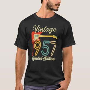 Camiseta Guitar 65 años Vintage 1957
