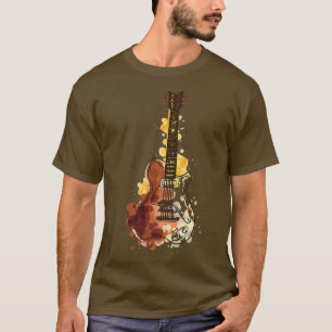 Camiseta Guitar Acoustic Guitarist Music Guitar Lover Retro