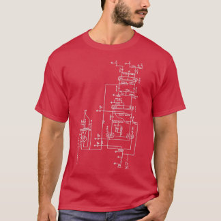 Camiseta Guitar Amp Schematic
