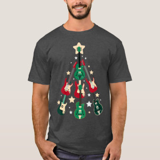 CAMISETA GUITAR CHRISTMAS TREE