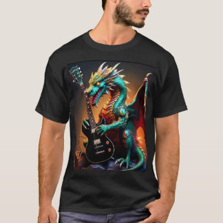 Camiseta Guitar Dragon