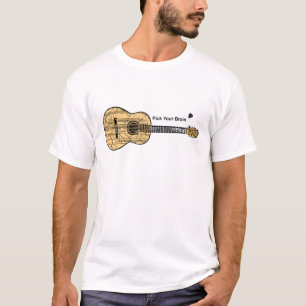 Camiseta Guitar: Escoge tu cerebro