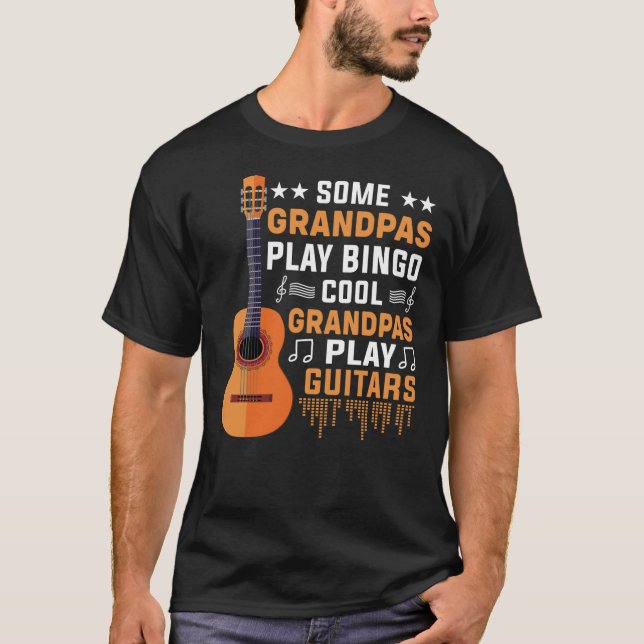 Camiseta GUITAR GRANDPA T-Shirt (Anverso)