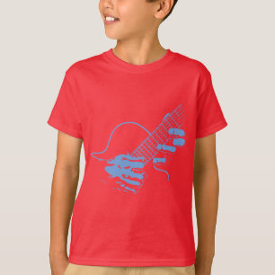 Camiseta Guitar Hands II-blu