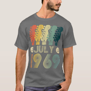 Camiseta Guitar Lover 53 Year Old Gifts Vintage 1969 Limite