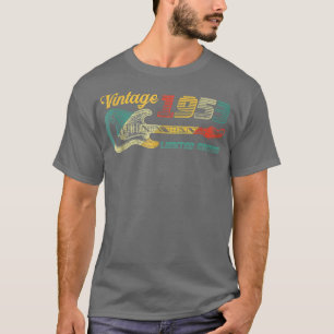 Camiseta Guitar Lover 69 Year Old Vintage 1953 Limited Edit