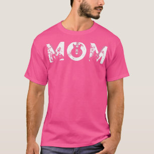 Camiseta Guitar Lover Guitarist Mom Funny Music Mother's Da