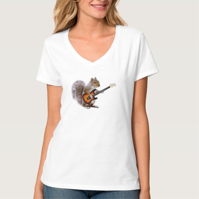 Camiseta Guitar Lover | Guitarra De La Ardilla (Anverso)