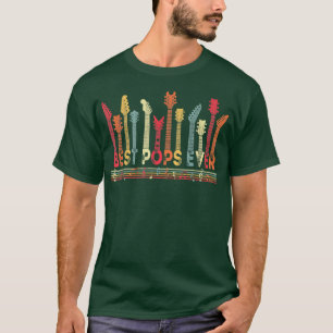 Camiseta Guitar Lover Los Mejores Pops Músicos Retro Padres