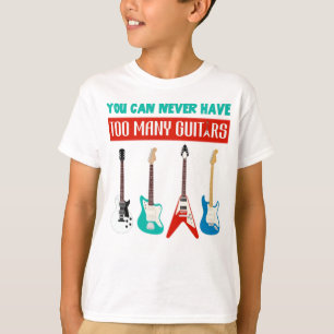 Camiseta Guitar Lover   Nunca Se Puede Tener A Muchos Guita