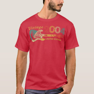 Camiseta Guitar Lover Regalos De 18 Años Vintage Limite 200