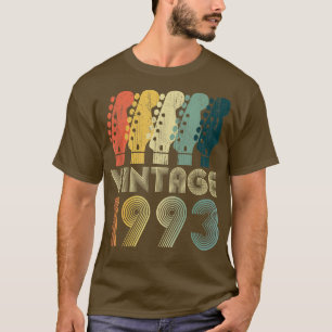 Camiseta Guitar Lover Regalos De 29 Años Vintage Limite 199