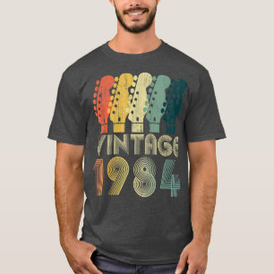 Camiseta Guitar Lover Regalos De 38 Años Vintage Limite 198