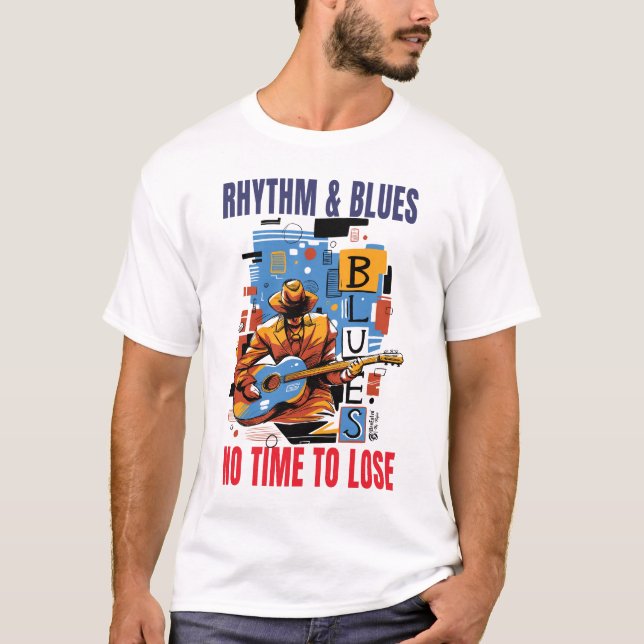 Camiseta Guitar Men White (Anverso)