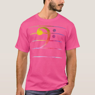 Camiseta Guitar Music Lover Bass Cleff