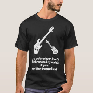 Camiseta Guitar No me importa lo pequeño.