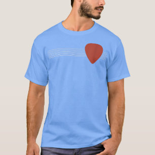 Camiseta Guitar Pick, For Guitarist Retro Vintage, musician