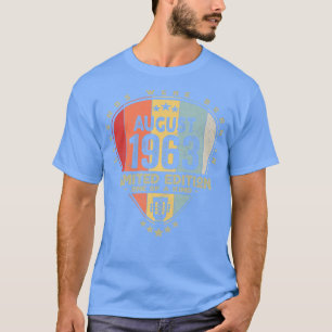 Camiseta Guitar PickLegends Were Born In August 1963 Guitar