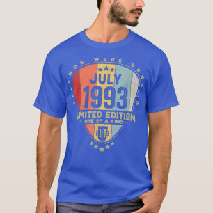Camiseta Guitar PickLegends Were Born In July 1993 Guitar 