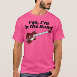 Camiseta Guitar Player High School College Orchestra Band B