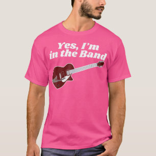 Camiseta Guitar Player High School College Orchestra Band B