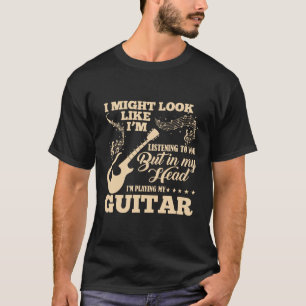 Camiseta Guitar - Podría parecerme a que te escucho Mu
