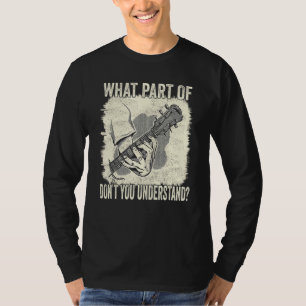 Camiseta Guitar Qué Parte Del Acorde No Entiendes