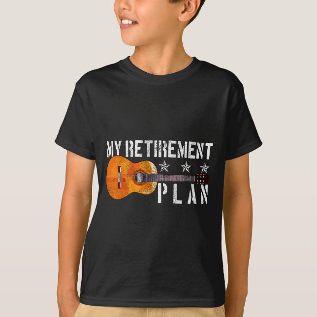 Camiseta Guitar Retirement Plan - Funny Gift For Retired Gu (Anverso)