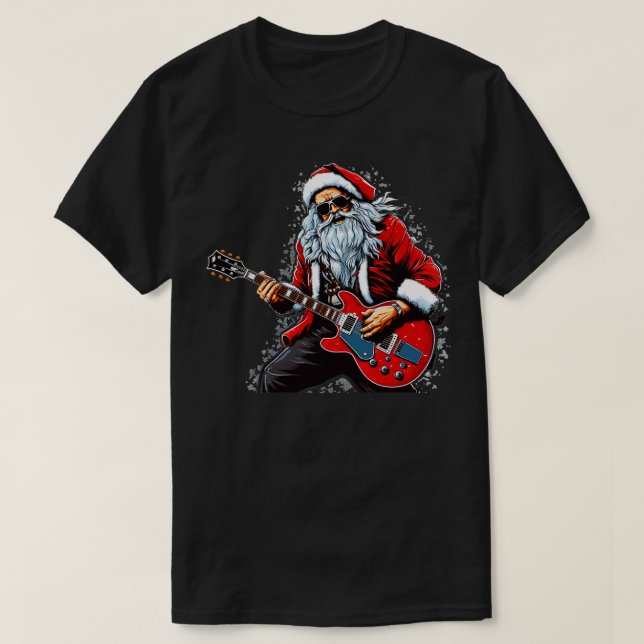 Camiseta Guitar Santa 13 (Diseño del anverso)