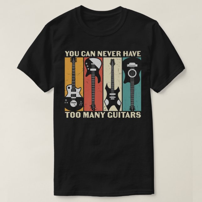 Camiseta Guitar Shirt (Diseño del anverso)