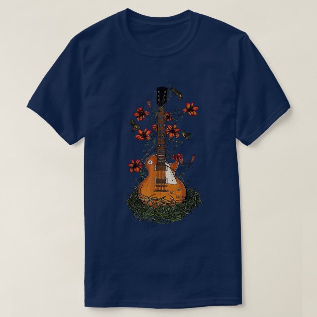 Camiseta Guitar shirt, guitar t shirt, guitar t shirt men,  (Diseño del anverso)