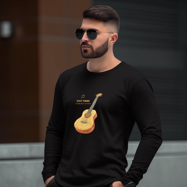 Camiseta Guitar Stay Tuned (Guitar Stay tuned!)