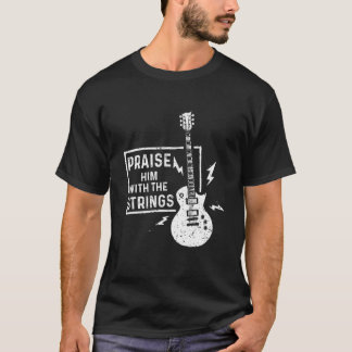 Camiseta Guitar Strings For Guitarist And Musician From Mus