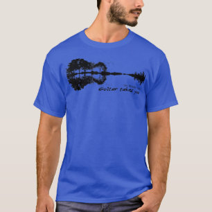 Camiseta Guitar Tree Forest Music Quote Band Player Guitari