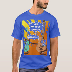Camiseta Guitar Uke Soy Tu Padre Día Guitarista