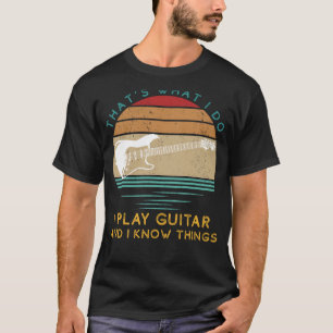 Camiseta Guitar Virtuoso: Coros y sabiduría ingeniosa   Hum