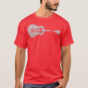 Camiseta Guitar wood guitar forest compra guitarra aprender