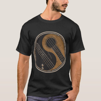 Camiseta Guitar Ying Yang Guitar Player Gift