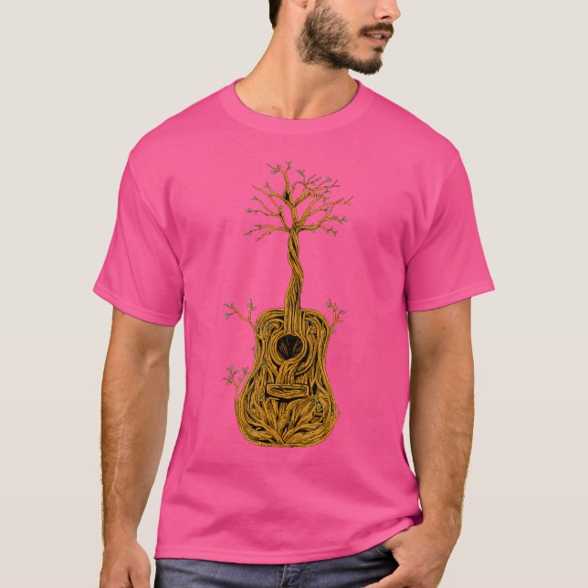 Camiseta Guitari Acústico Guitari Guitari (Anverso)