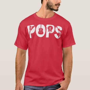Camiseta Guitariano Papi Funny Pops Música Guitarra Padres 