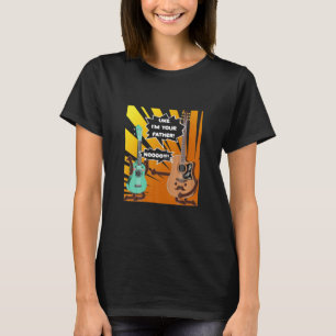 Camiseta Guitariano Uke Soy Tu Padre Cumpleaños