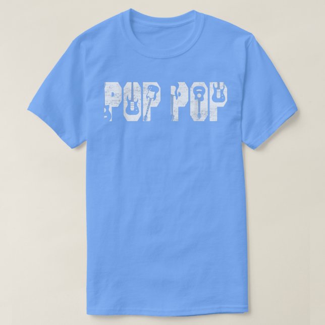 Camiseta Guitaris, el mejor pop pop de todos los tiempos co (Diseño del anverso)