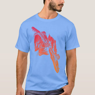 Camiseta Guitarismo de banda de música rock Metalizado de g