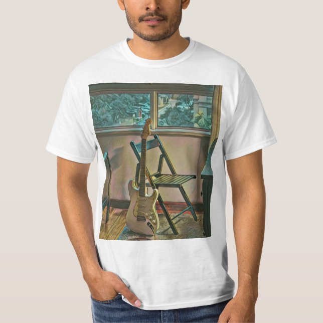 Camiseta guitarist birthday gift (Anverso)