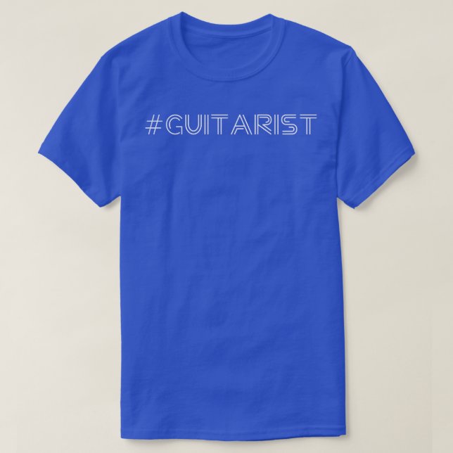 Camiseta guitarist guitar player576 (Diseño del anverso)