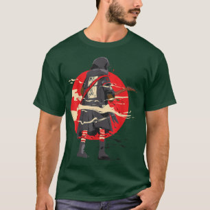 Camiseta Guitarist Samurai Musician Guitar 