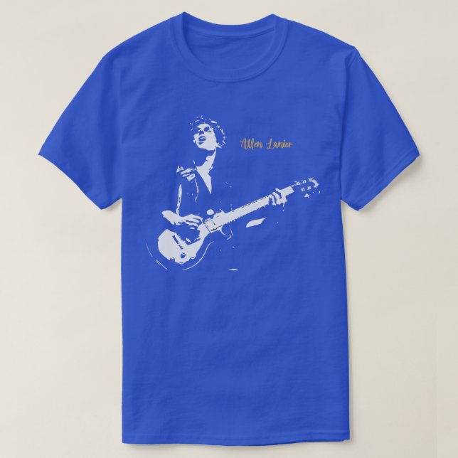 Camiseta Guitarista Allan Lenier (Diseño del anverso)