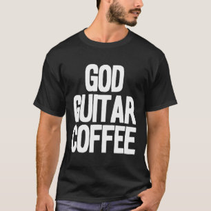 Camiseta Guitarista cristiano de la guitarra de Dios