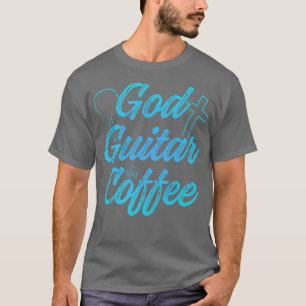 Camiseta Guitarista cristiano Guit de culto a la Iglesia de