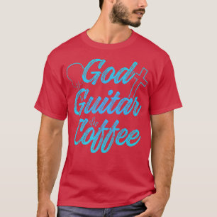 Camiseta Guitarista cristiano Guit de culto a la Iglesia de